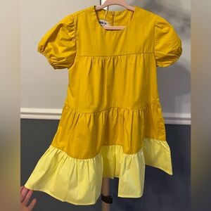 Yellow Kids Dress